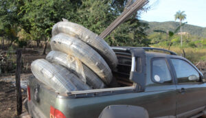 Todo material furtado que foi levado da sede da associação de produtores rurais, foi recuperado pela PM e o suspeito pelo crime foi preso.