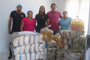 Casa de Apoio Nova Esperança recebe doações de alimentos da Agrosoja IMG 20231010 WA6686