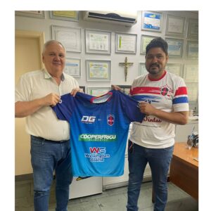 Diretoria do Malvinas Esporte Clube, homenageia e agradece ao empresário Oswaldo Stival, pelo apoio ao esporte amador de Gurupi-TO GridArt 20231214 235432762