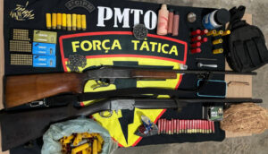 PM prende homem por posse ilegal de arma de fogo em Lagoa da Confusão-TO 382413