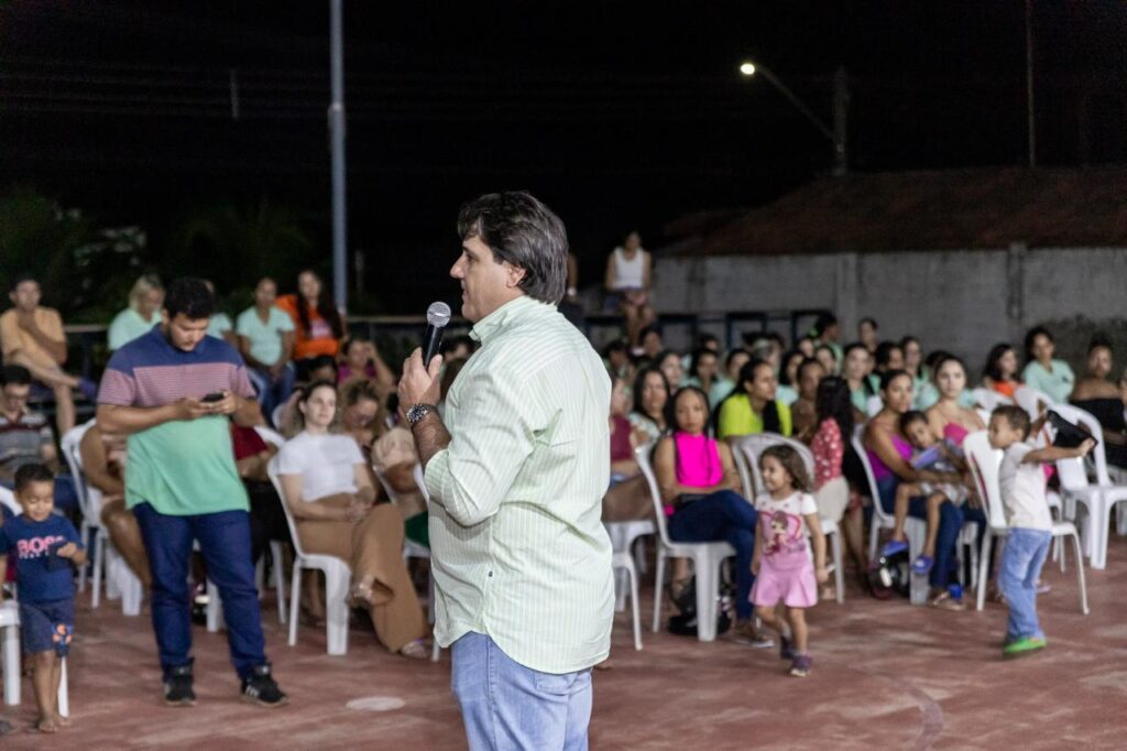 Reunião semestral da Creche Espírita Pré-Escola Maria Madalena de Gurupi marca inauguração de Horta Comunitária do Deputado Eduardo Fortes IMG 20240627 WA0506