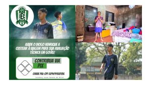 JOVEM TALENTO: Sonho em Campo: Adolescente do Tocantins busca ajuda para participar de avaliação em clube de futebol em Goiás GridArt 20260117 091632676