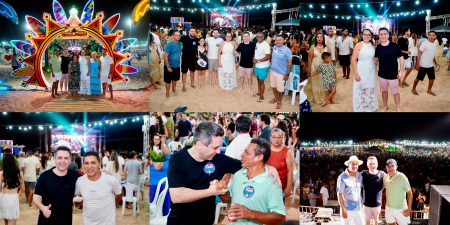 Tiago Dimas participa da Praia do Tição em Buriti e reforça aliança com prefeita Lucilene Brito por mais investimentos GridArt 20260718 115855600