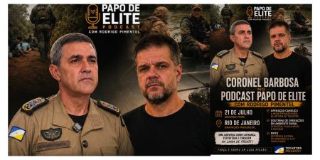 Do Tocantins para o Brasil: Coronel Barbosa leva a experiência da PMTO ao maior podcast de segurança pública do país em entrevista com Rodrigo Pimentel Dia 21/07 GridArt 20260719 150041466